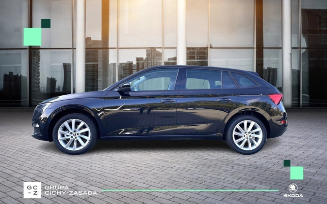Skoda Scala cena 106000 przebieg: 1, rok produkcji 2023 z Praszka małe 326